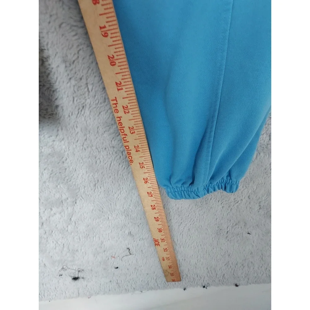Nike Joggers Men Small Standard Issue Basketball Dri Fit Blue Drawstring Elastic